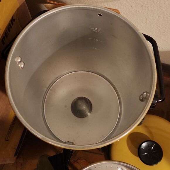 Mirro Matic Party Perk Coffee Percolator 22 Cup Vintage - Picture 11 of 12